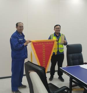 山東創(chuàng)源新材料項(xiàng)目部喜獲業(yè)主嘉獎(jiǎng)