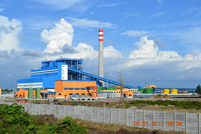印尼亞齊電廠全景